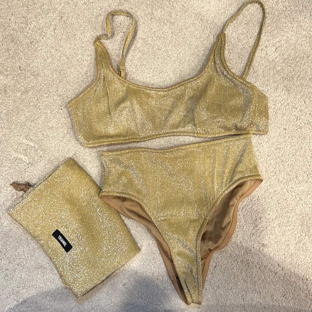 Triangl sparkle bikini
